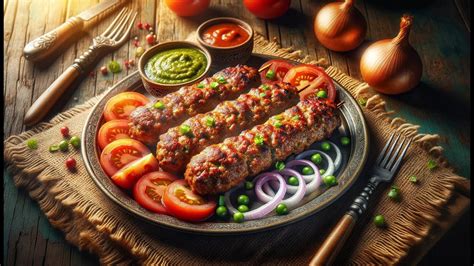  Chapli Kebab: Eine würzige Explosion von saftigem Fleisch und knuspriger Kruste!