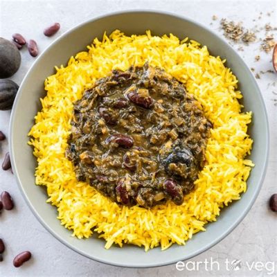  Ghormeh Sabzi - Ein vegetarisches Meisterwerk voller frischer Kräuter und herzhafter Bohnen!