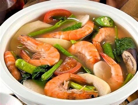  Sinigang na Hipon – Ein säuerliches und würziges Meeresfrüchteerlebnis aus Tacloban!