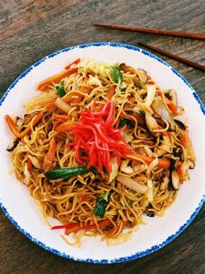  Yakisoba: Ein deftiges und pikantes Nudelgericht aus Yokohama!